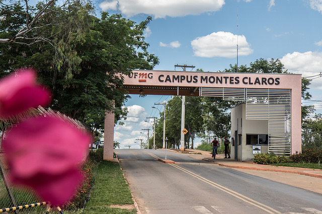 Portal do Campus Montes Claros. Lucas Braga/UFMG